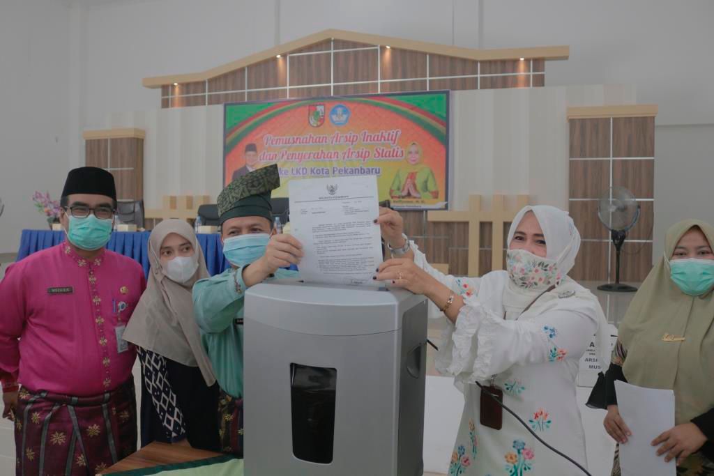 Kearsipan Kota Pekanbaru Raih Kategori “A” Memuaskan