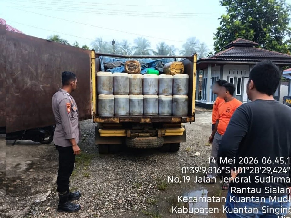 180 Jerigen Solar Disita, Polisi Gagalkan Upaya Penyelundupan ke Jambi