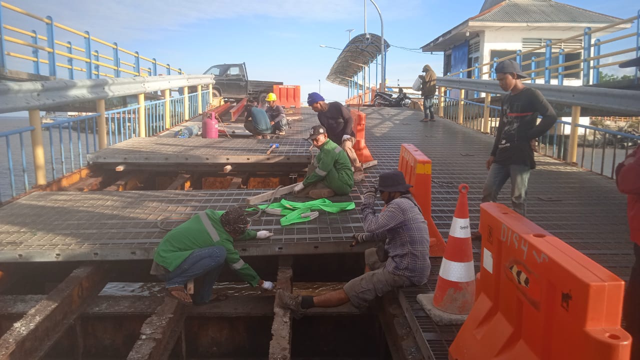 Kepala Dishub Mohon Maaf, Selama Dua Hari Pelabuhan Ro Ro Sungai Selari Dilayani Satu Dermaga