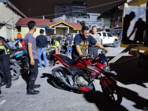 Perayaan Imlek di Pekanbaru, Polisi Amankan 37 Unit Sepeda Motor