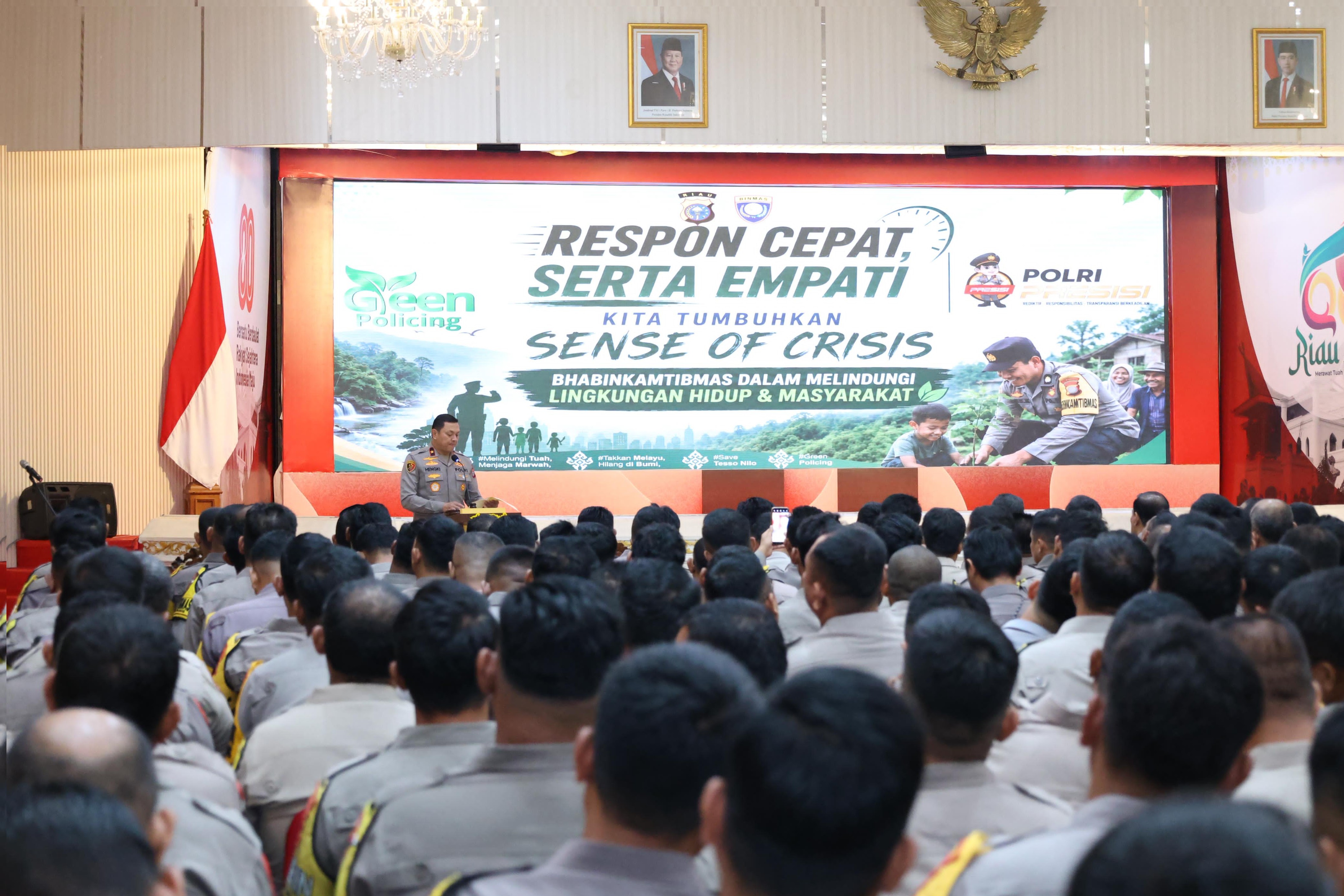 Tingkatkan Profesionalisme, Polda Riau Gelar Pembekalan Bhabinkamtibmas TA 2026