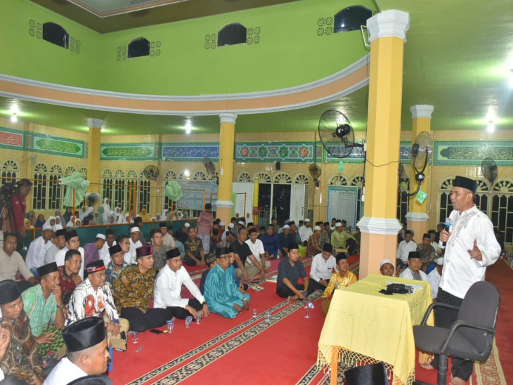 Safari Ramadhan Batu Bersurat, Dr Kamsol ; Selain ASN, Pemda Kampar Gandeng Perusahaaan untuk Program Zakat