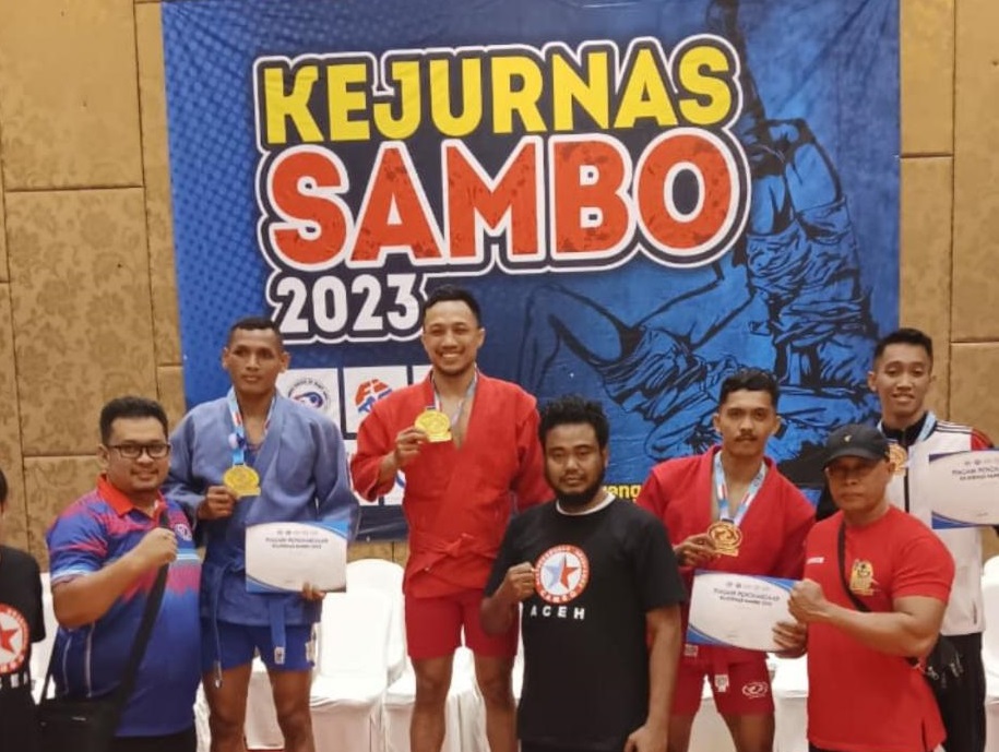 Atlet Riau Raih medali Perunggu di Kejurnas Beladiri Sambo 2023