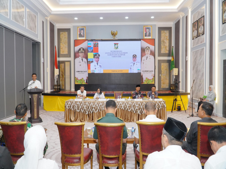 Resmi Buka Musrenbang RKPD 2025, Bupati Kampar Ahmad Yuzar : Momentum Untuk mewujudkan Kabupaten dan masyarakat Kampar yang Maju dan Sejahtera