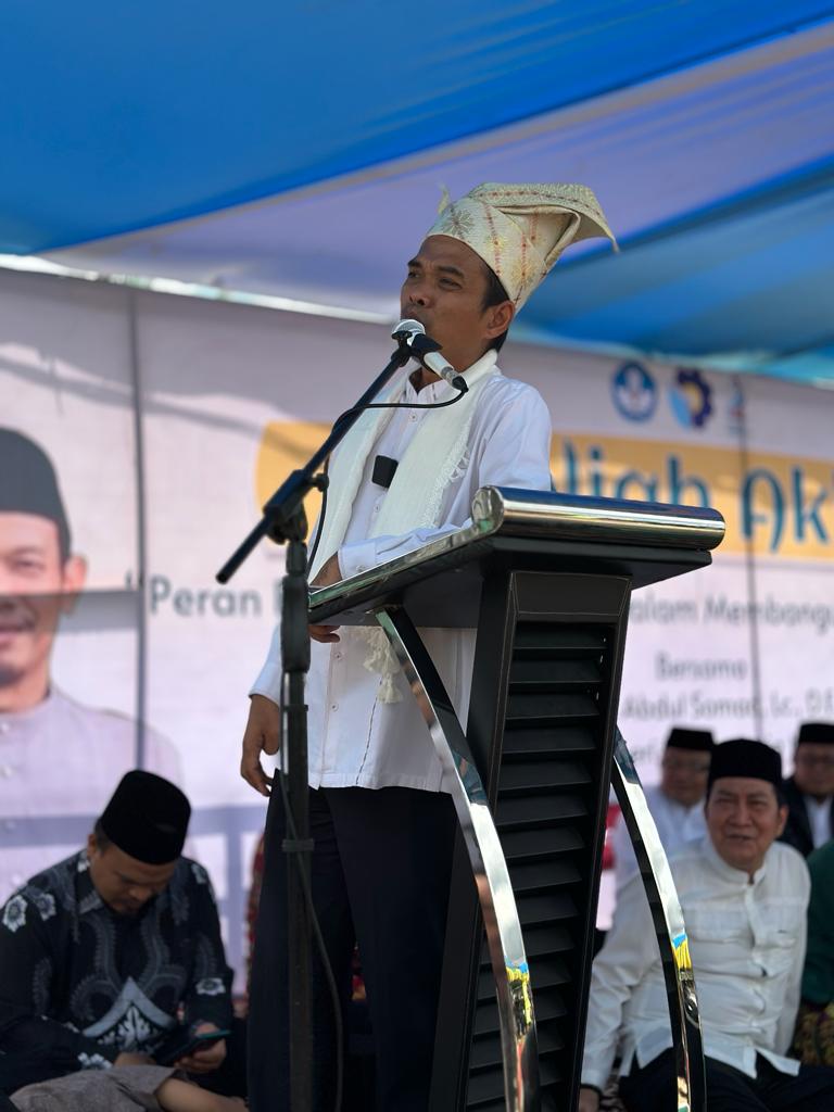 Tabligh Akbar di Politeknik Negeri Bengkalis UAS Tumpahkan Keluh Kesah