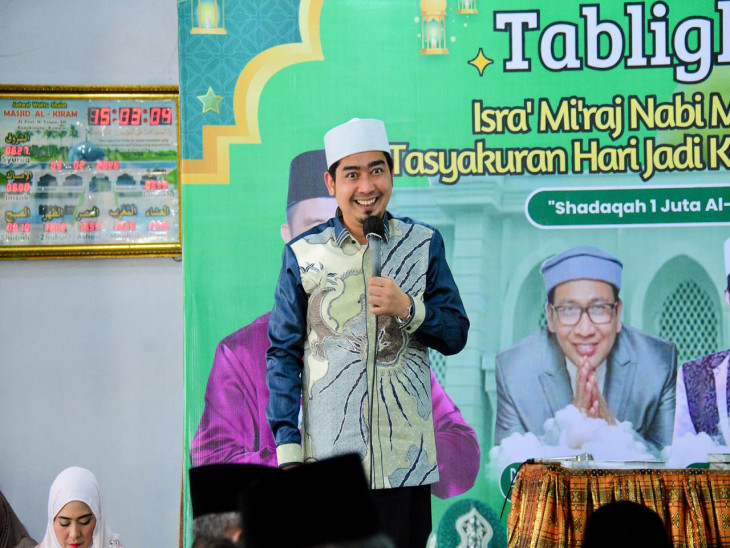 Pemda Kampar .Gelar Tabligh Akbar Sembari Peringati Isra' Mi'raj Nabi Muhammad SAW