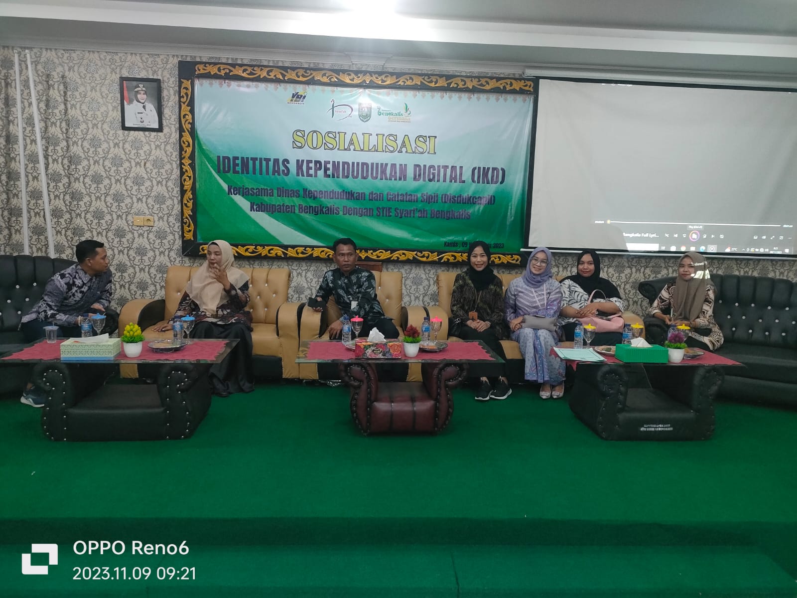 Disdukcapil Bengkalis Sosialisasi dan Aktivasi IKD di STIE Syariah