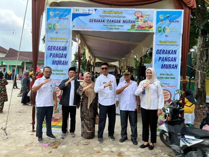 Pemkab Kampar Dukung Penuh Gerakan Pangan Murah Pemprov Riau