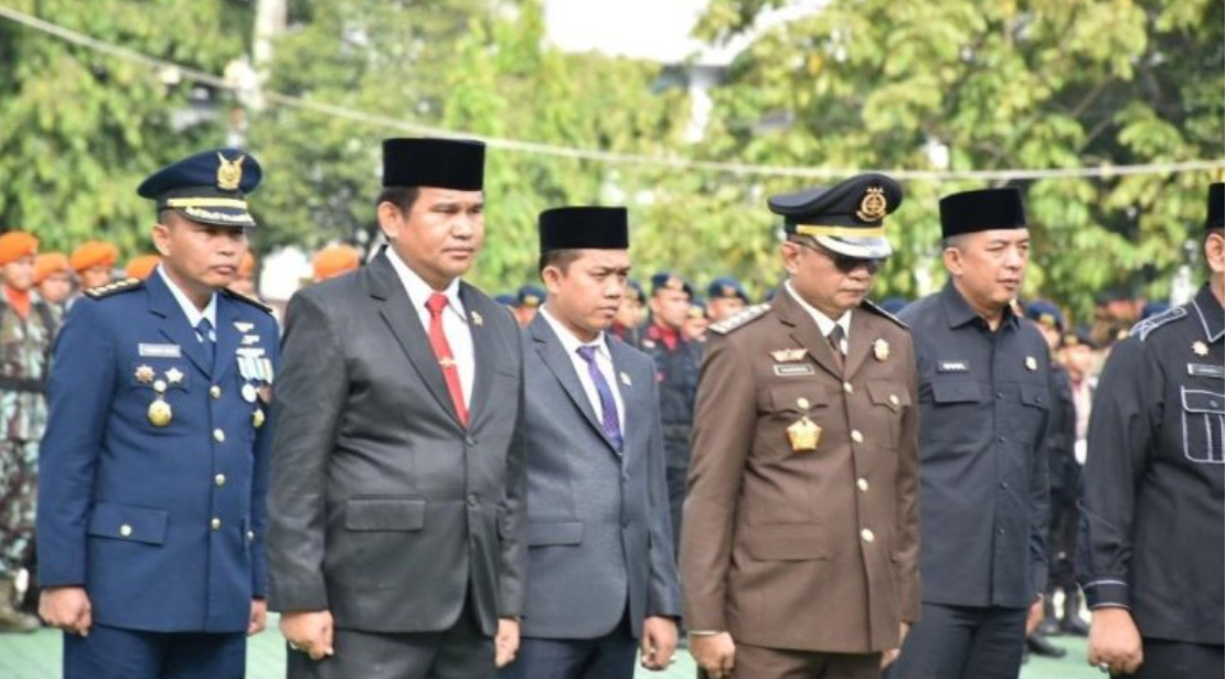 Ketua DPRD Pekanbaru M Isa Lahamid Hadiri Ziarah Nasional Sempena HUT ke-79 TNI