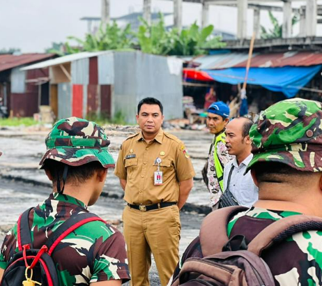 Pembangunan Kios Pasar Cik Puan Pekanbaru Pasca Kebakaran Akan Dipercepat
