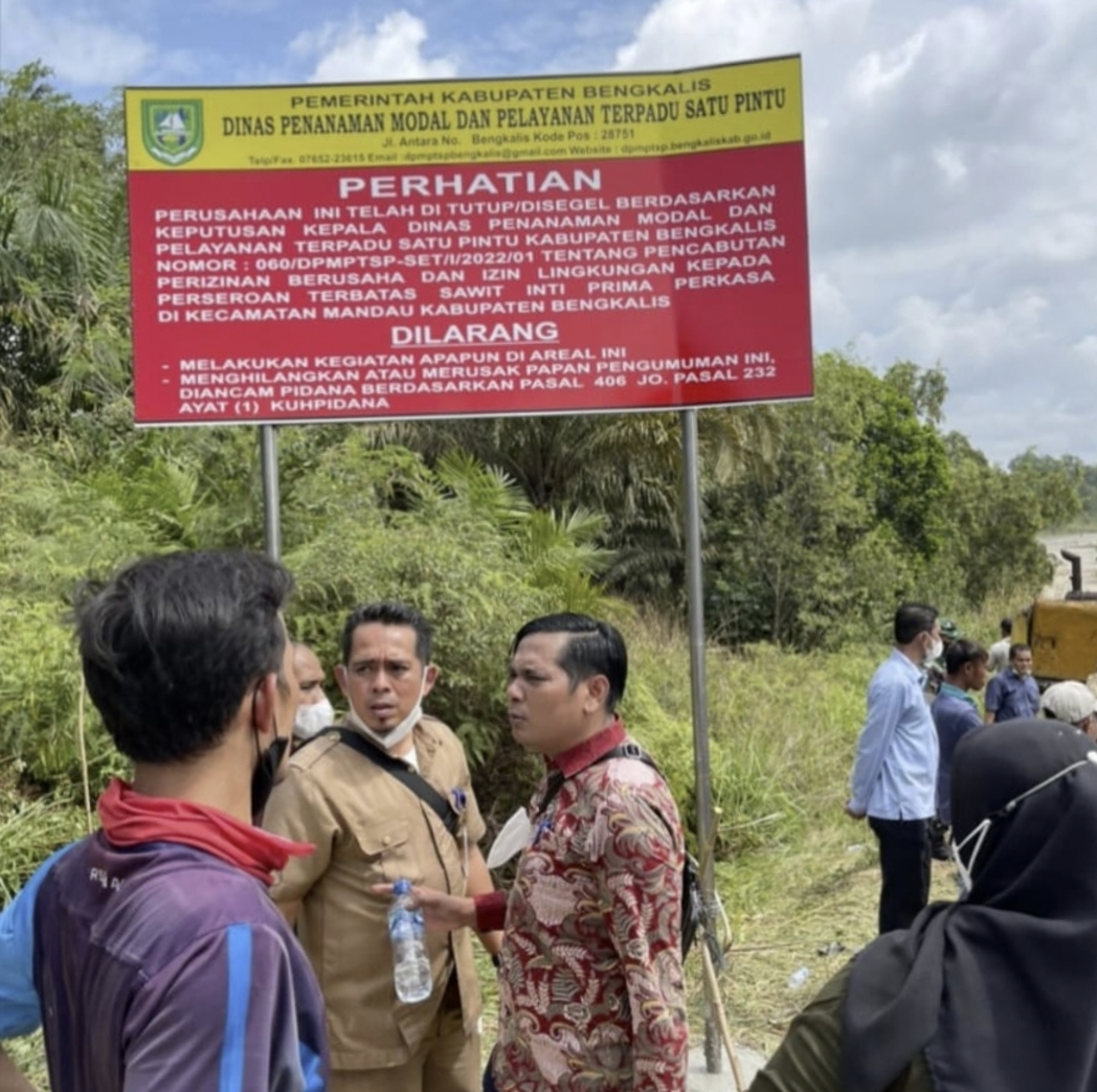 Persoalan PT SIPP, Pemkab Bengkalis Buka Suara Beberkan Sejumlah Fakta