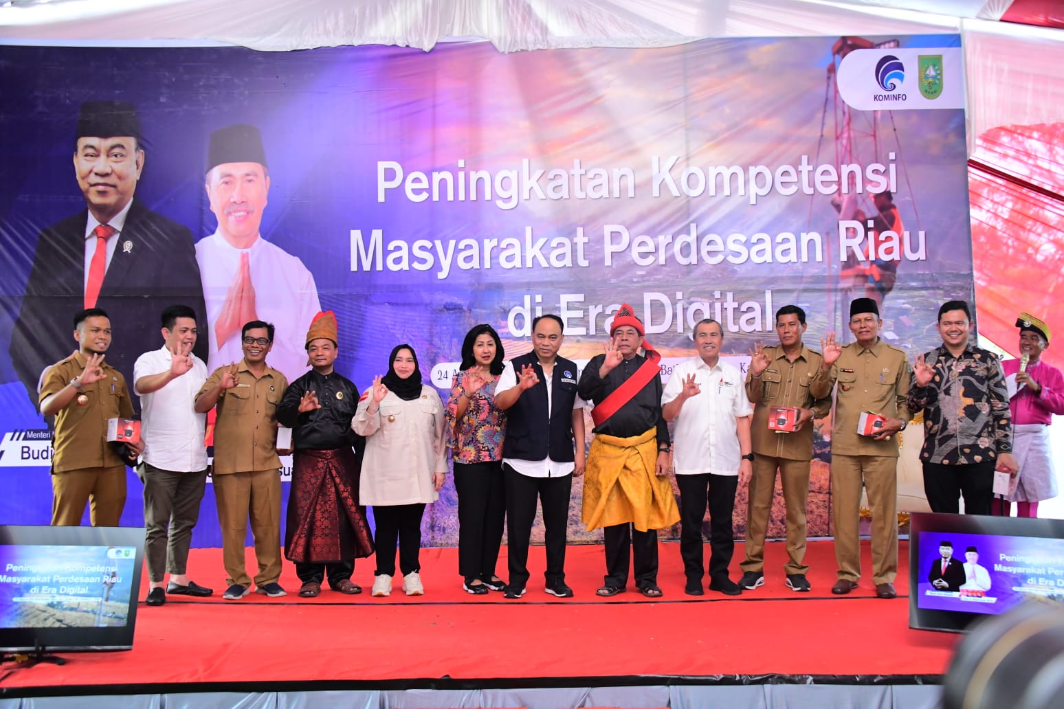 BAKTI Kementerian Kominfo Bakal Bangun 14 Titik Infrastruktur TIK di Bengkalis