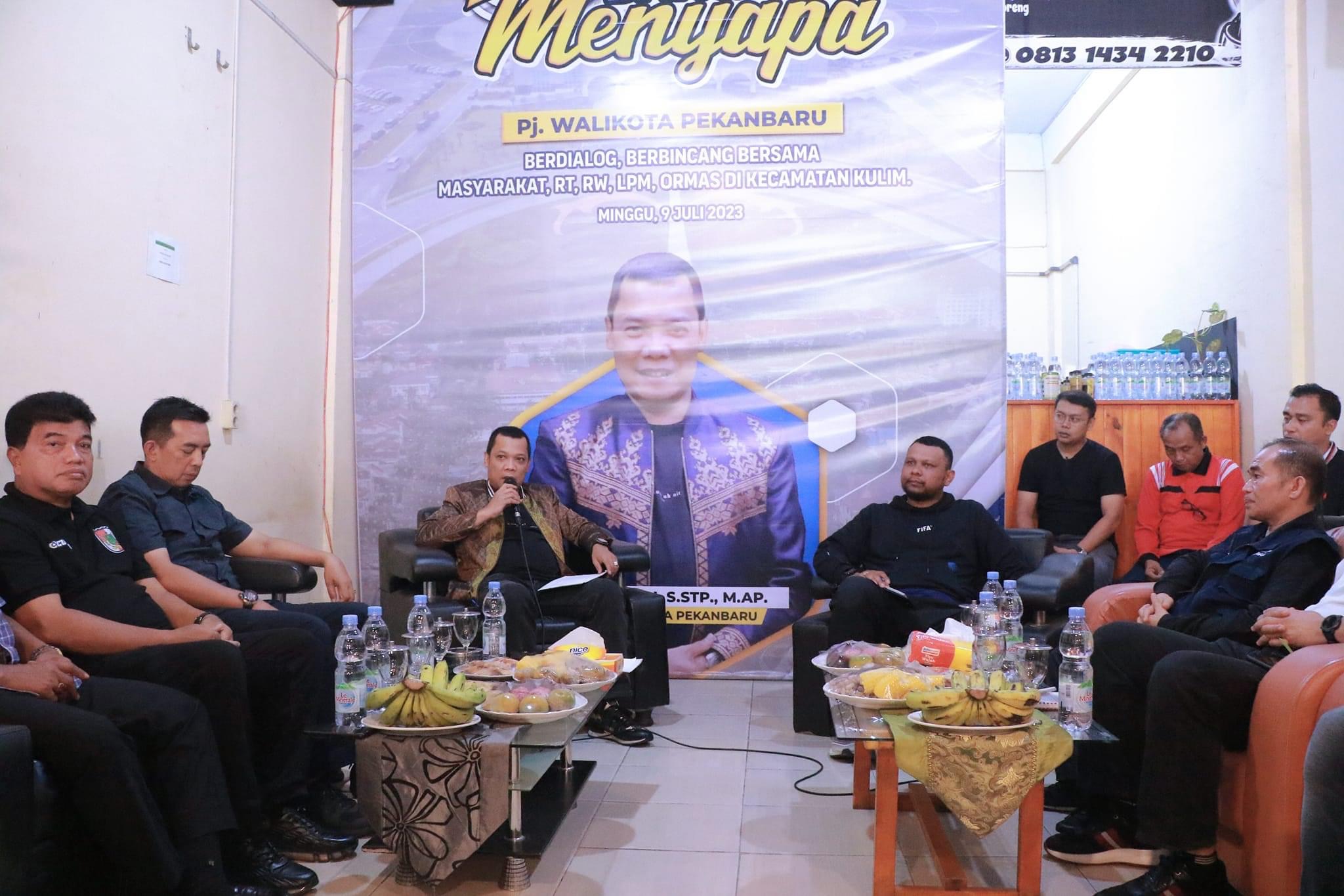 Pastikan Program Berjalan Baik, Bang Uun Menyapa Warga Kulim