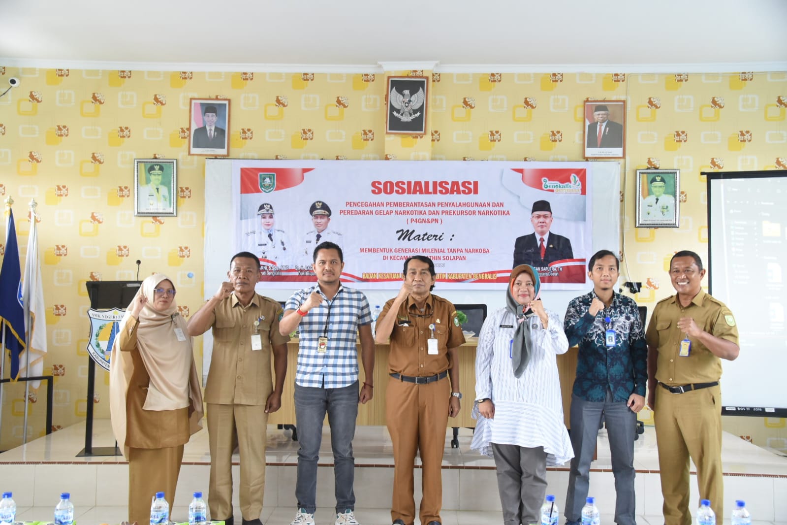 Cegah dan Berantas Narkotika, Bupati Buka Sosialisasi P4GN