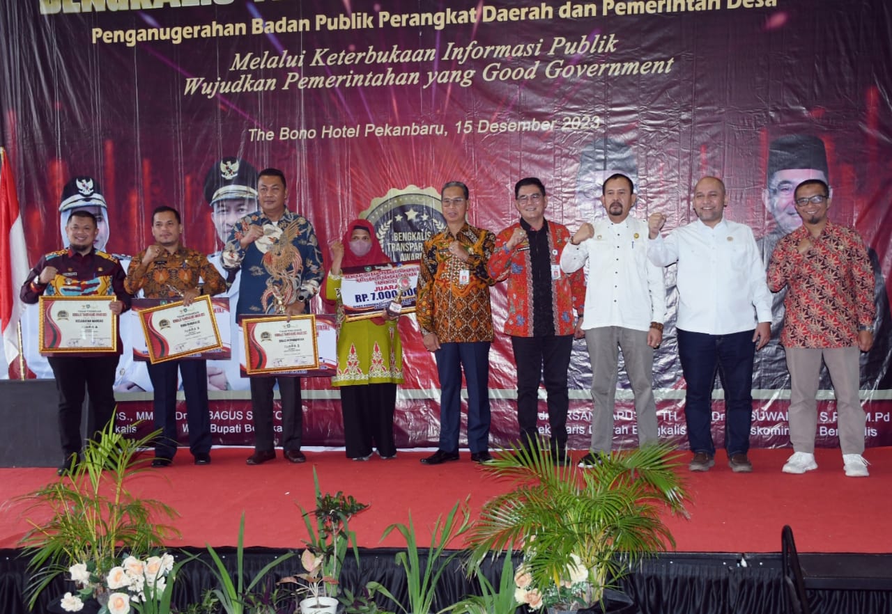 Bengkalis Transparansi Award 2023 Sukses Digelar, Bupati Kasmarni Harap BTA Jadi Penyemangat Dalam Keterbukaan Informasi Publik