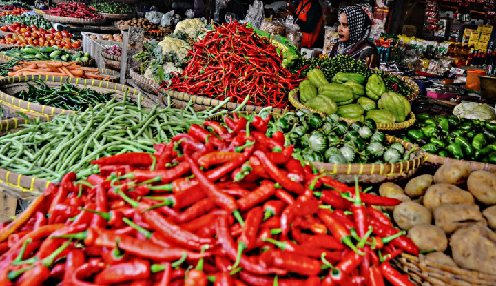 Harga Bahan Kebutuhan Pokok di Pekanbaru Stabil Pasca Idul Fitri