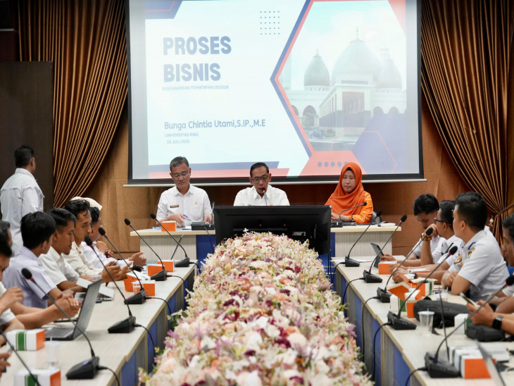 Asisten III Ir. Azwan Buka Secara Resmi Sosialisasi Penyusunan Peta Proses Bisnis di Lingkungan Pemda Kampar