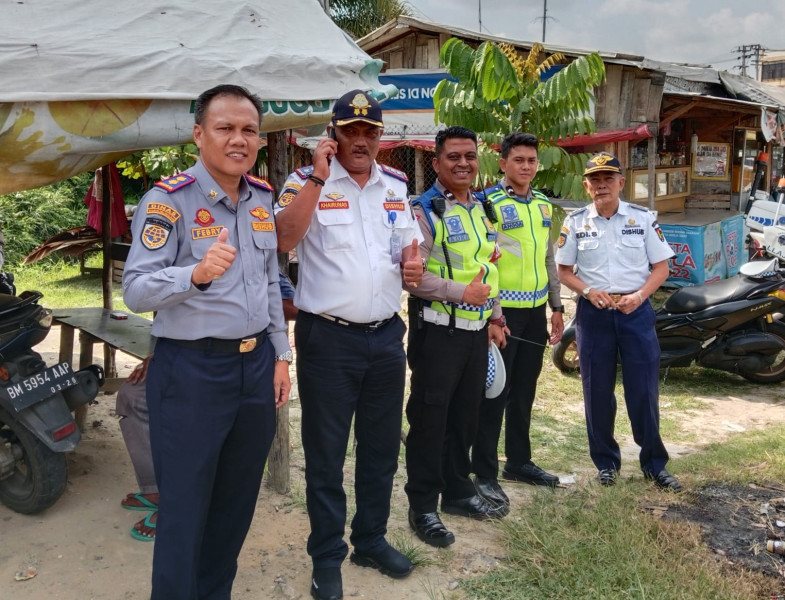 Masih Lakukan Pengawasan, Dishub Pekanbaru Tegur 4.565 Angkutan Barang Menerobos Jalan di Garuda Sakti