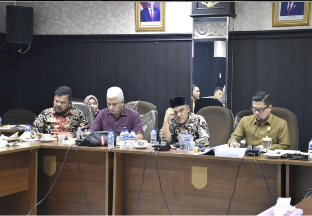 Komisi I DPRD Pekanbaru Rapat Kerja Dengan Sekretariat DPRD