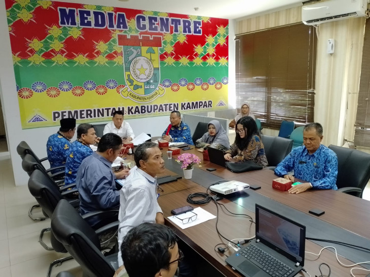 Pemkab Kampar Dan BPS Kab. Kampar Bersama Release Inflasi Bulan April 2025