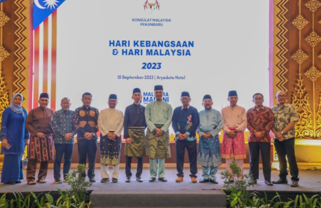 Hadiri Majelis Sambutan Hari Kebangsaan Malaysia, Bupati Bengkalis Harap Kerjasama Baik Terus Dilakukan