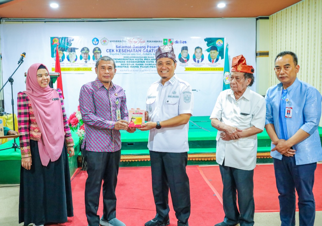 Pemko Pekanbaru Gelar Cek Kesehatan Gratis di Universitas Hangtuah