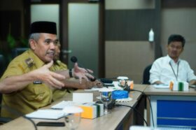 Pemkab Kampar Komitmen Pembangunan Desa Terisolir Di Kampar Kiri Hulu