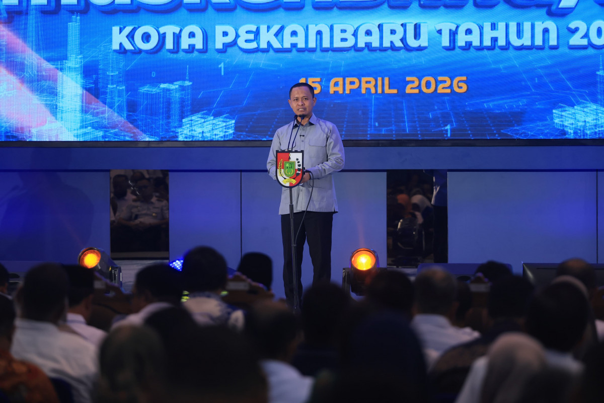 Walikota Pekanbaru Resmikan Agenda Musrenbang RKPD Tahun 2027