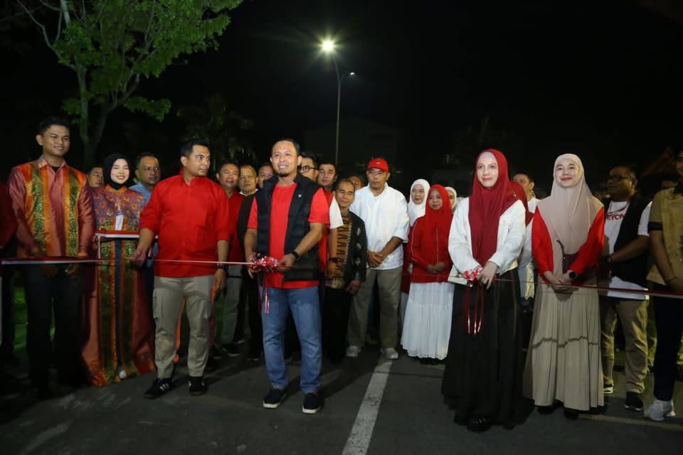 Wali Kota Resmikan Taman Labuai, Dorong Ruang Kreatif dan UMKM