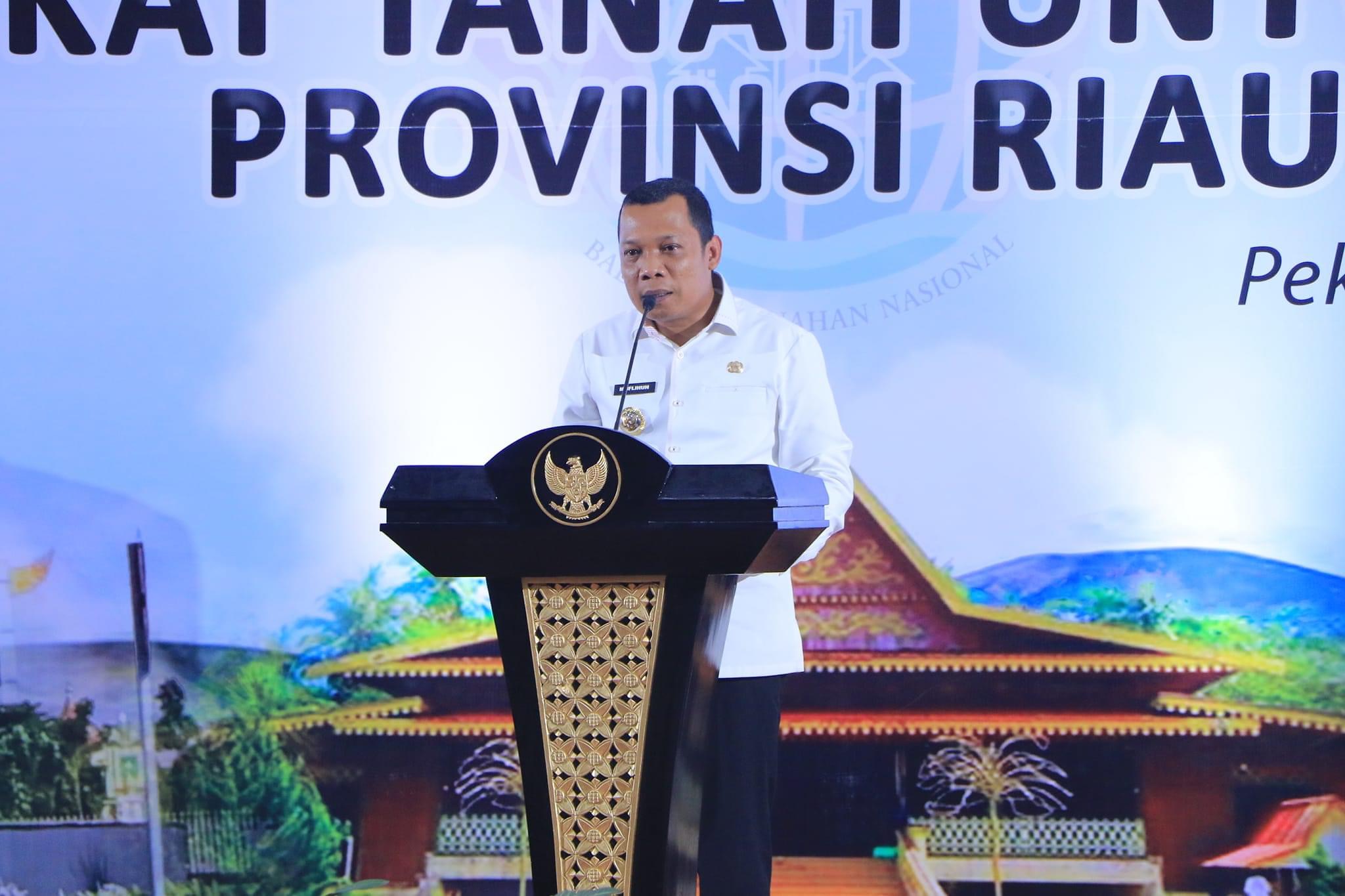 Sertifikat Aset, Camat se-Pekanbaru Diminta Rekap Masalah Lahan Milik Pemko