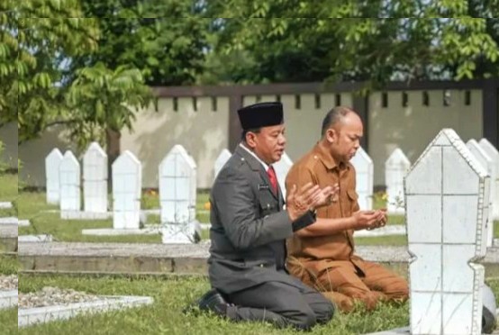 Kisah Patriot dari Kuantan, Bupati Suhardiman Ziarahi Makam Datuk Bandaro Kuning