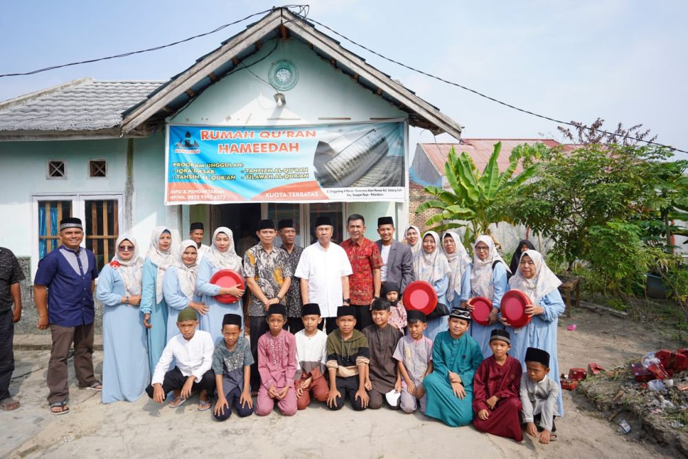 Gubri Syamsuar Tinjau Rumah Quran Haeedah Tenayan Raya