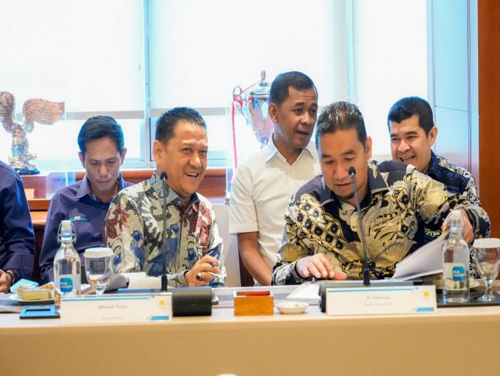 Mewakili Bupati, Sekda Kampar Dampingi Gubernur Riau dalam Kunjungan Kerja ke Kantor Pusat PLN