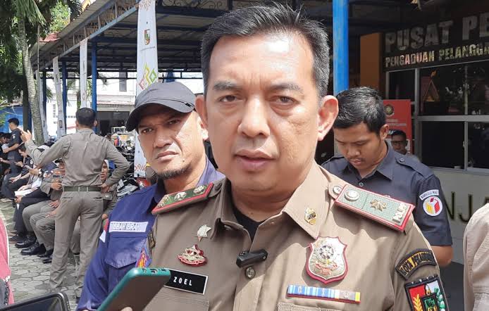 Kasatpol PP Pekanbaru Bantah Tudingan Pungli PKL di Jalan Cut Nyak Dien