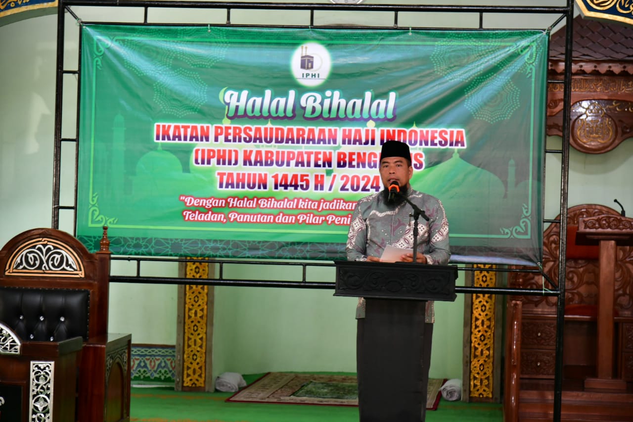 Halal Bi Halal IPHI, Bupati Bengkalis Ajak Amalkan Prinsip Rahmat Bagi Seluruh Manusia