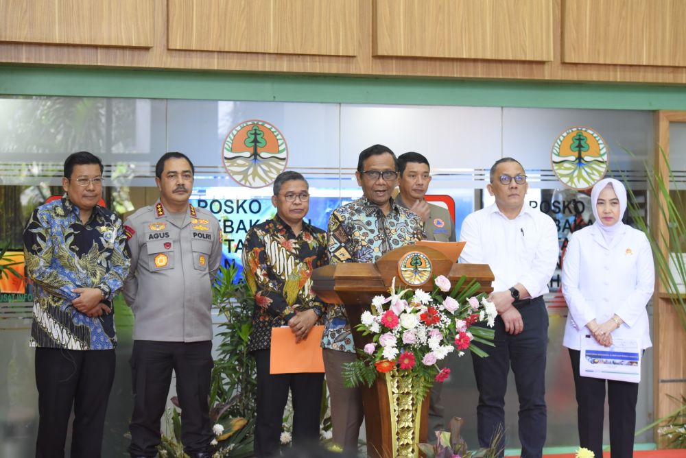 Tingkatkan Upaya Pengendalian Karhutla, Ini Pesan Tegas Mahfud MD