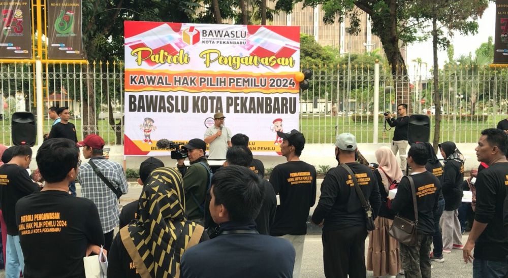 Pastikan Masyarakat Punya Hak Suara, Bawaslu Pekanbaru Buka Posko Pengaduan di CFD