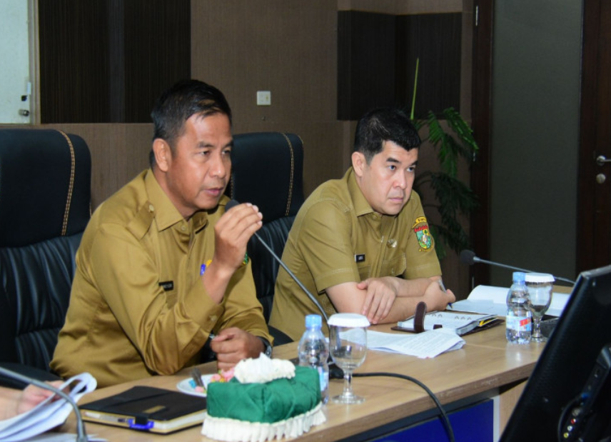 Bupati Kampar  Pimpin Rapat Terkait Surat Edaran Mendagri Tentang Transformasi Budaya Kerja ASN di Lingkungan Pemerintah Daerah