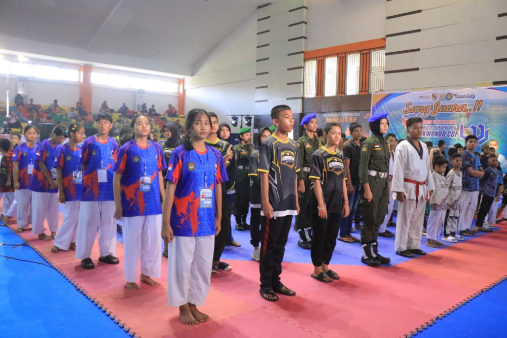 Open Tournament Wali Kota Pekanbaru Taekwondo Cup VII Resmi Digelar